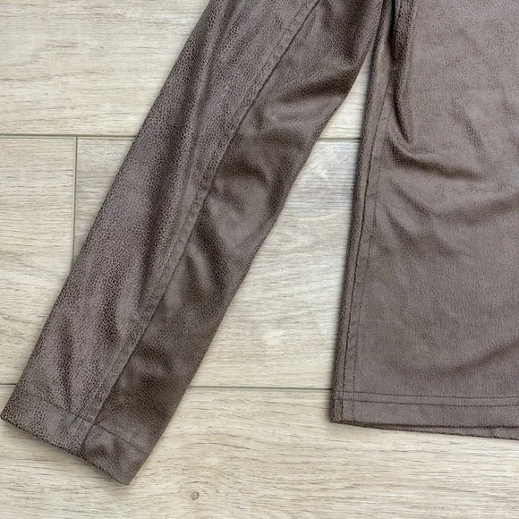 California Moonrise Faux Leather Vegan Cardigan Western - Picture 6 of 11